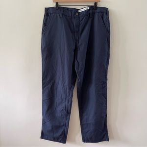 Carhartt Navy Loose Fit Lightweight Utility Pants, Men’s Size 38x32